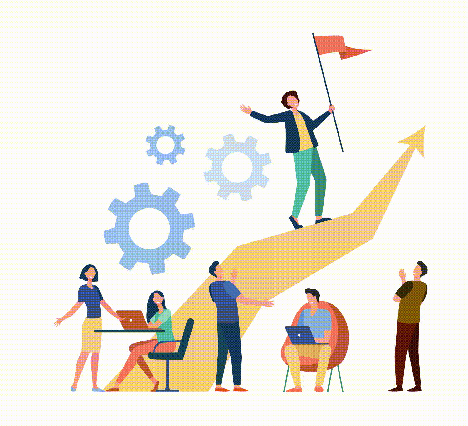 about us gif